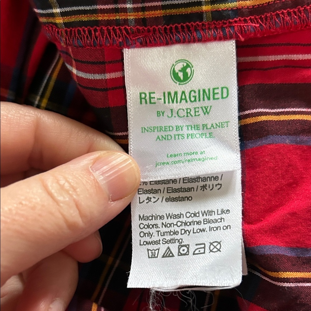 Crewcuts Red and Black Plaid Skirt - Picture 3 of 6